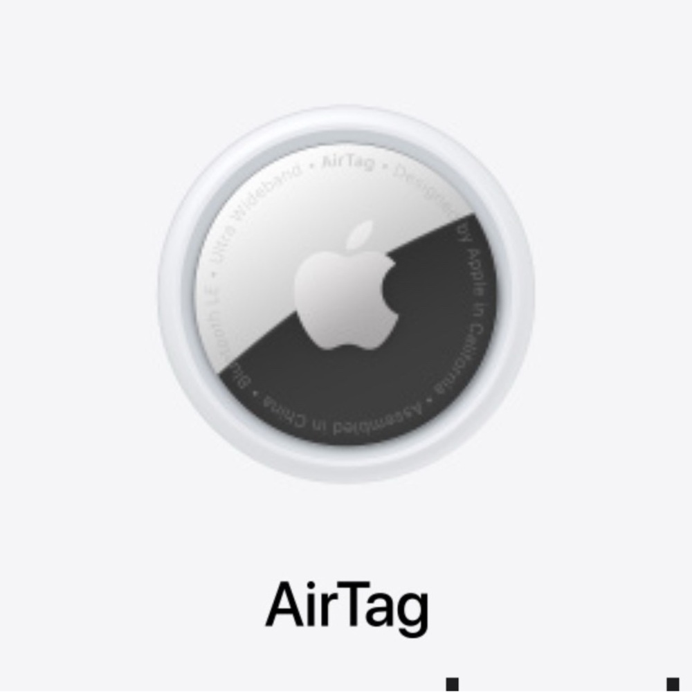 Apple AirTag in Silver and White brand new